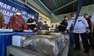 BNNP Sumbar Musnahkan Sekitar 73 Kilogram Ganja dari Dua Kasus, Satu Dikendalikan dari Lapas