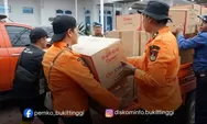 Bantuan dari ASN dan Warga Bukittinggi Disalurkan untuk Korban Banjir Bandang Solok
