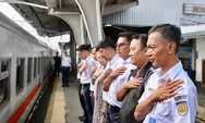 KAI Sapa Pelanggan Rayakan Hari Jadi Sumbar ke-81 Tahun