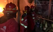 Kebakaran Hanguskan Depot Air Minum dan Rumah di Padang, Pemilik Sempat Selamatkan Barang