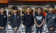 5 Pemuda Penutup Jalan Diciduk, Polisi Bongkar Aksi Balap Liar Depan PT Kahatek Sumedang