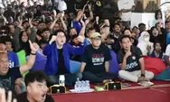 Keseruan Ribuan Suporter Persib di Sumedang Nonton Bareng Laga Persib-Persija di PPS