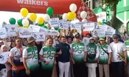 BAZNAS Sumedang Rayakan HUT BAZNAS ke-25 dengan "Charity Walk" untuk Sumatera