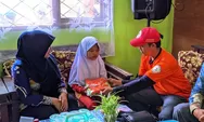 BAZNAS Sumedang Bantu Seragam Sekolah untuk Siswi SDN Talun