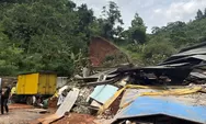 Gudang Air Mineral di Pamulihan Sumedang Tertimpa Longsor, Satpol PP Lakukan Pemantauan