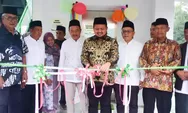 Bupati Sumedang Resmikan Lift dan JPO Masjid Merci Tanjungsari