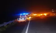 Kecelakaan Maut di Tol Cisumdawu KM 199 Sumedang, 2 Penumpang Mobil Sigra Tewas