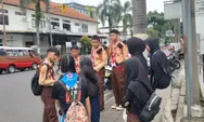 Ratusan Pramuka Warnai Sumedang dalam Gelaran Jelajah Kota