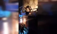 Kebakaran Jelang Sahur di Pamulihan Sumedang, Rumah Warga Ludes, Kerugian Rp150 Juta