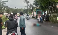 Laka Lantas Libatkan Motor dan Bus di Kojengkang Cimalaka, Diduga Korban Tewas Ditempat