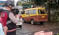 Begini Kronologi Kecelakaan Motor dan Bus di Kojengkang Cimalaka, Pemotor Terbentur Bemper Bus