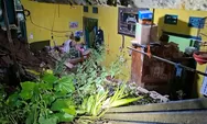 Longsor TPT Hantam Rumah di Sukajaya Sumedang, 1 Rumah Rusak 7 Rumah Terancam