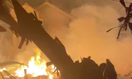 Kebakaran di Cimanggung Sumedang Tewaskan 1 Warga, 2 Rumah dan 2 Motor Hangus Terbakar