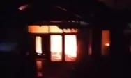 Diduga Akibat Korsleting Penanak Nasi, Rumah Lansia di Sumedang Terbakar