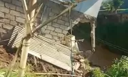 Warung Nasi di Pinggir Sungai Cisumengka Amblas, Bangunan Kini tak Layak Digunakan