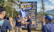 Open Turnamen Voli Bey Cup di Rancakalong Berlangsung Meriah