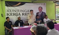 Serap Aspirasi Warga Jatinunggal, Ujang Bey Turun Langsung ke Desa Sari Mekar