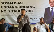 Ujang Bey Sosialisasikan UU Pengadaan Tanah di Jatigede, Warga Sampaikan Keluhan Lahan