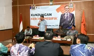 Ujang Bey Kunjungi Bawaslu Sumedang, Bahas Pengawasan Pemilu hingga Tantangan di Lapangan