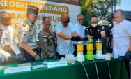 Dari 15 Perkara yang Diputus Pengadilan, 668.800 Batang Rokok Ilegal dan 9.681 Butir Obat Terlarang di Sumedang Dimusnahkan