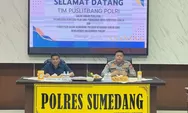 Puslitbang Polri Teliti Efektivitas Almatsus dan Peran Polri dalam Ketahanan Pangan di Sumedang