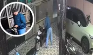 Wajah Pelaku Terekam CCTV, Honda Scoopy Milik Warga Darmaraja Raib Digasak Maling
