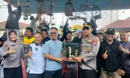 Kontes Burung Kapolres Sumedang Cup Diikuti Ratusan Kicau Mania dari Berbagai Daerah