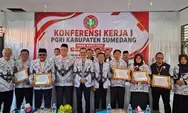 Konferensi Kerja I PGRI Sumedang, Kadisdik Minta Perkuat Sinergi Tingkatkan Mutu Pendidikan