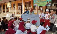 Polisi Gelar Seminar Edukasi Pemilahan Sampah di SDN Sirah Cipelang, Tanamkan Kepedulian Lingkungan Sejak Dini