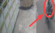 Terekam di CCTV, Polisi Buru Pelaku Pencurian Motor Milik Pedagang Bawang di Tanjungsari Sumedang
