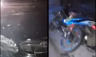 Tabrakan Motor vs Mobil di Tanjungsari, 2 Pengendara Alami Luka-luka
