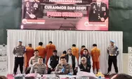 Komplotan Curanmor Lintas Provinsi Dibekuk di Sumedang, Polisi Tangkap 7 Pelaku dan Buru 2 DPO