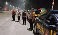 Patroli Malam Polsek Pamulihan Sumedang, Sasar Pelajar yang Nongkrong hingga Balap Liar