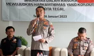 AKBP Jaka Wahyudi Ajak FKPM dan Pokdarkamtibmas Bersinergi Jaga Kondusifitas Kota Tegal