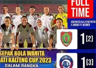 Singo Edan Manis Lolos Mental Juara Kajati Cup 2023 Usai Menangi Final Adyaksa Kalteng Putri vs Arema FC Putri