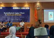 Diskusi Publik Harlah ke63 PMII, Komisaris BSI Arief Rosyid Hasan: Spirit Nahdlatut Tujjar Kemandirian Ekonomi