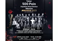Jadwal Telkomsel Awards 2023, Dimeriahkan Artis Kpop Xodiac dan Zio