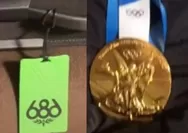 Gegara kopernya tertukar di bandara, pria ini kaget dapat medali emas olimpiade Tokyo 2020