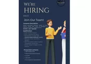 Lowongan Kerja Sales CV Blantar untuk Wilayah Ruteng, Reo, dan Borong, Ini Syaratnya