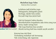 Kunci Jawaban Perbedaan Cerpen dan Puisi Malaikat Juga Tahu, Bahasa Indonesia Kelas 11 Semester 2