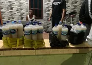 Operasi Pekat: Satuan Samapta Polresta Banyuwangi Tangkap Penjual Miras Jenis Tuak