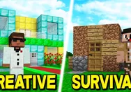 Ini Dia Perbedaan Mode Kreatif, Survival, dan Hardcore pada Game Minecraft, Kenali Kelebihan dan Kekuranganya Sebelum Bermain