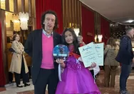 Bikin Bangga! Aurelie Giania Asal Semarang Harumkan Nama Bangsa, Raih Juara 1 Sanremo Junior di Italia
