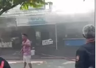 Kebakaran Kios di Jalan Gajah Raya, Penyebab belum Diketahui