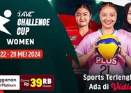 Jadwal Siaran Langsung AVC Challenge Cup for Women 2024 Timnas Voli Putri Indonesia dan Stasiun Televisi yang Menayangkannya