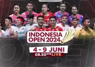 Jadwal Acara iNews TV Hari Ini Jumat 7 Juni 2024: Saksikan Siaran Langsung Perempat Final Indonesia Open 2024