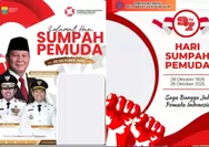 20 Twibbon Hari Sumpah Pemuda 2025, Desain Unik dan Menarik