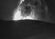 Gunung Anak Krakatau Erupsi, Kolom Erupsi Tidak Teramati, Muncul Asap Kawah dan 7 Jenis Gempa