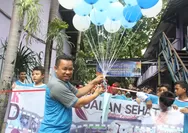 Jalan Sehat dan Lomba Cosplay Tokoh Pahlawan Meriahkan HUT ke 18 SMP IT Luqman Al.Hakim Slawi