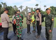 TNI, Polri, dan Linmas Siap Amankan 4.684 TPS